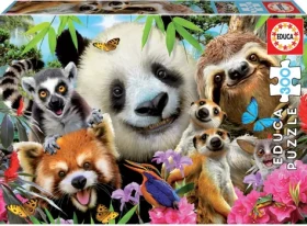 Educa Puzzle Selfie čiernookých kamarátov