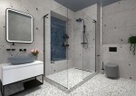 Sprchová zástena walk-in 90 cm SAT Walk-in SATBWI90ZAVPC SATBWI90ZAVPC