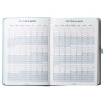 Busy B Denný diár Dual Day A Page Seafoam Faux 2022