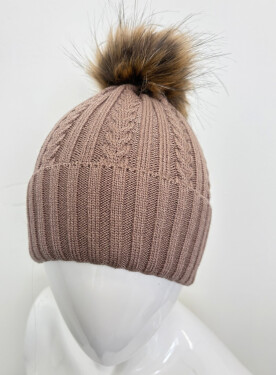 Dámska čiapka P&M 25512 Béžová Univerzální