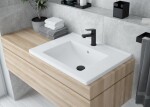 DEANTE - Floxs biela - Keramické umývadlo, vsadené - 60 cm CDI_6U6M