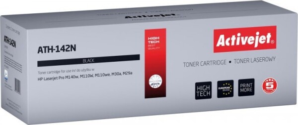 Activejet Activejet ATH-142N Toner (Náhradný HP 142A W1420A; Supreme; 950 stron; Čierny)