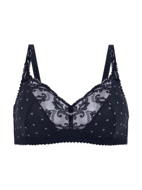 Dámska podprsenka 203292 596 Blue fjord - Felina 70G tmavě modrá - vzor