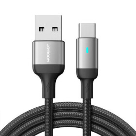 Joyroom S-UC027A10 Nabíjací kábel USB-A (M) - USB-C (M) 3A 2m čierna (S-UC027A10 2m CB)