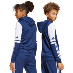 Adidas Squadra 25 Hoodie Jr JD4800 Mikina s kapucňou 140 cm