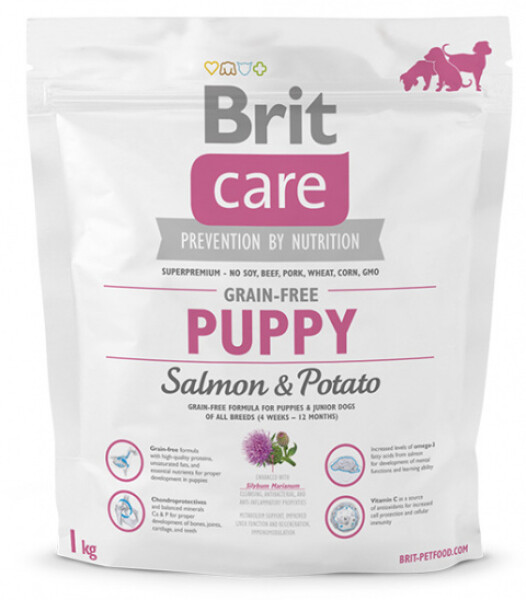 Brit Care Grain-free Puppy Salmon&Potato 1kg