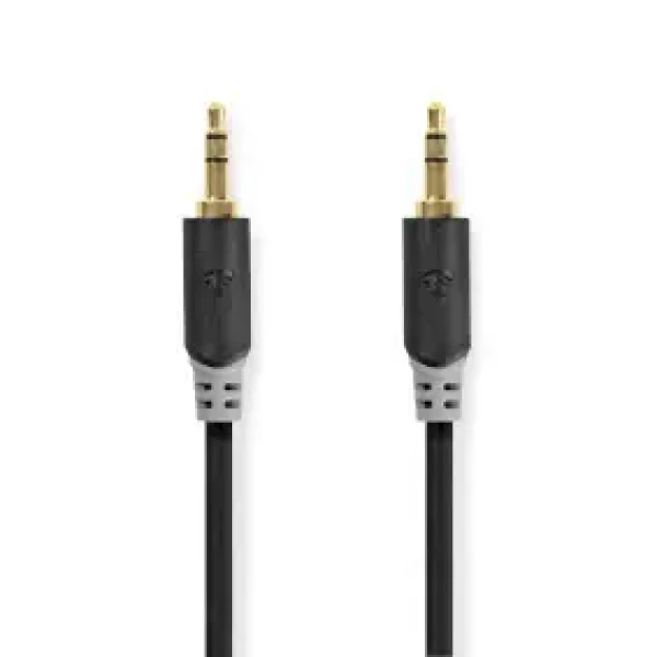 Nedis Stereo Audio kábel jack 3.5 mm (M) - jack 3.5 mm (M) 1.00 m čierna (CABW22000AT10)