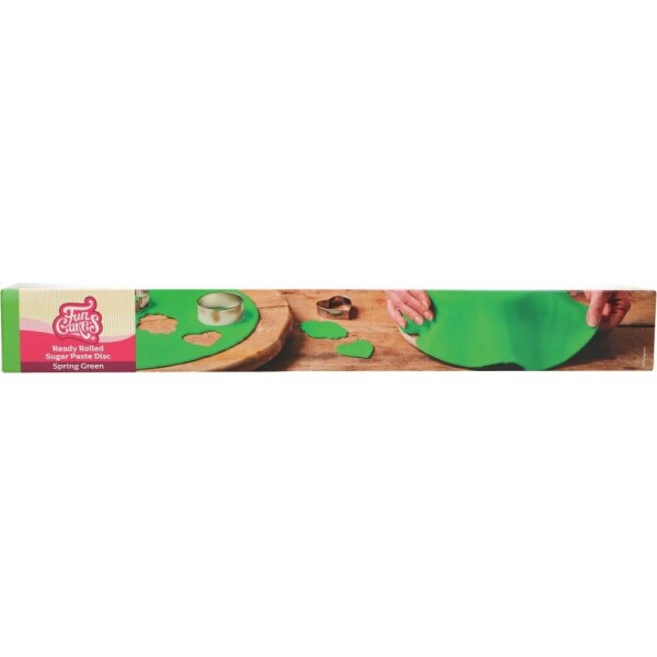 Rolovaná potravinářská hmota zelená 430 g - FunCakes - FunCakes