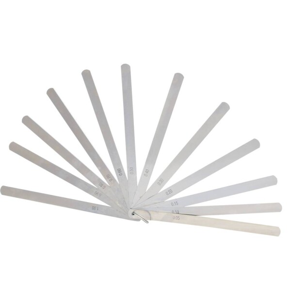 KS Tools 300.0618 Mierka vôle piesta, 13 listov, 0,05-1 mm, dĺžka 200 mm; 300.0618