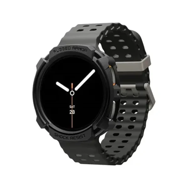 Spigen Rugged Armor Ochranný kryt pre Galaxy Watch 8 (44mm) matná čierna (ACS10006)