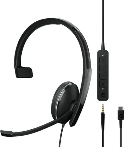EPOS | Sennheiser ADAPT 130 USB-C II / náhlavná sústava / mikrofón / 3.5 mm / USB-C (1000918)