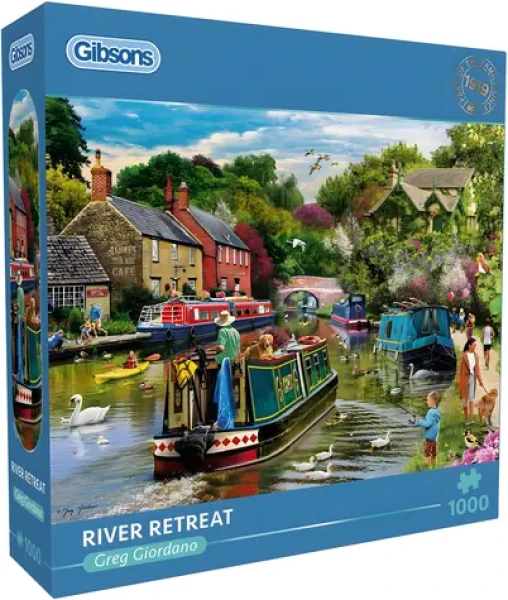 GIBSONS Puzzle Odpočinok pri rieke