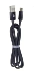 ALIGATOR TUBA 2A nabíjací kábel microUSB čierny (DAKT001)