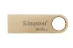 Kingston DataTraveler SE9 G3 64 GB zlatá / Flash Disk / USB 3.2 Gen 1 - (USB-A 3.0) (DTSE9G3/64GB)