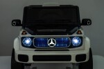 Mamido Detské elektrické autíčko Mercedes EQG 4x4 biele