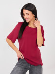 Dámske tričko RV TS A1090.30 burgundy - FPrice S/M