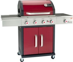 Landmann Triton 4.1 PTS Červený (12961) Grill záhradný plynový 15 kW 65 cm x 44 cm