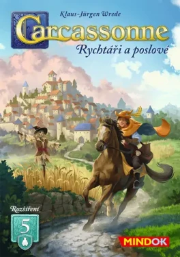 CARCASSONNE Rozšírenie Richtári a poslovia