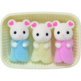 Sylvanian Families Baby Marshmallow myšky trojčatá