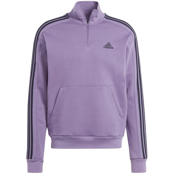 Mikina Adidas Essentials Fleece s tromi pruhmi 1/4-Zip M IJ8912 S