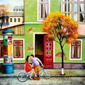MAGNOLIA Puzzle Jesenný bozk