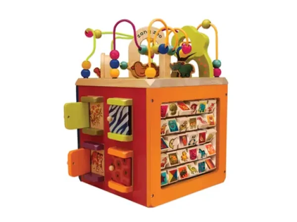 B-Toys Interaktívna kocka Zany Zoo