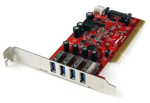 StarTech PCI karta USB 3.0 4- Port / Radič USB / 4X USB-A / Renesas / NEC µPD720202 (PCIUSB3S4)