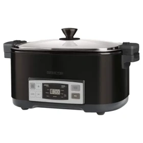 Sencor SPR 5508BK čierna / Pomalý hrniec / 6L / Digitálny displej (8590669308880)