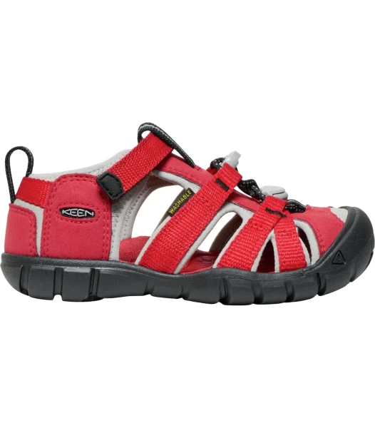 KEEN Seacamp II CNX Youth Detské sandále ribbon red/alloy 35 10054618KEN01C06