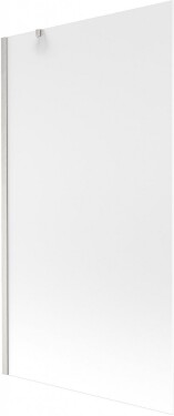 MEXEN/S - Next vaňová zástena FIX 100 x 150, dekor, nikel kartáčovaná - 895-090-000-00-30-97 895-100-000-00-30-97