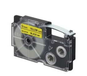 Casio originálna páska do tlačiarne štítkov Casio XR-6GN1 / čierna tlač / zelený podklad / nelaminovaná / 8m / 6mm (XR-6GN1)