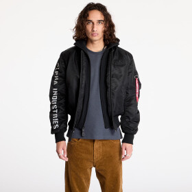 Bunda Alpha Industries MA-1 D-Tec SE Black/ Reflective XXXL