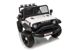 Mamido Mamido Elektrické autíčko Speed Offroad biele | 4x45W | EVA kolesá | 12V 7Ah | EKO koža