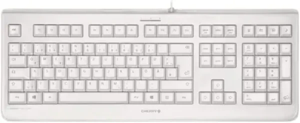CHERRY JK-1068DE-0 šedá / Kancelárska klávesnica / drôtová / USB / DE layout (JK-1068DE-0)