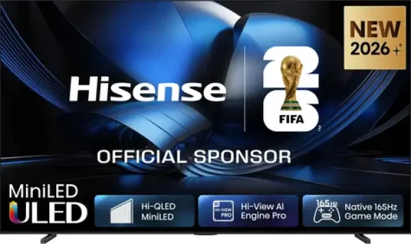 100" Hisense 100U7DSE čierna / Televízia / 4K UHD / ULED / Wi-Fi / Bluetooth / HDMI / 40W repro (100U7DSE)