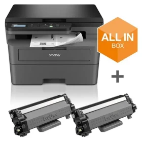 Brother DCP-L2627DWXL / Multifunkčná tlačiareň / čiernobiela / laserová / A4 / tlač / kopírovanie / sken / USB / Wi-Fi (DCPL2627DWXLRE1)