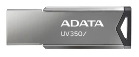 ADATA UV350 128GB strieborná / USB 3.2 Type A / čítanie: 100MBps (AUV350-128G-RBK)