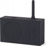 Lexon LEXON FM radio and wireless speaker TYKHO3 Portable, Wireless connection, Pure Black, Bluetooth