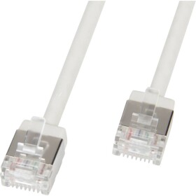 Roline 21.15.4505 RJ45 sieťové káble, prepojovacie káble CAT 6A U/FTP 5 m sivá tienený 1 ks; 21.15.4505