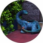 Jedlý papier, malý dinosaurus u domu, 19,5 cm - Pictu Hap - Pictu Hap