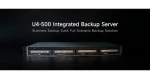 TerraMaster U4-500 / NAS / 1U Rack / 4X SATA HDD / SSD / Intel Core i3-1215U / 8GB DDR5 / 2x 10GbE / Diskless (U4-500)