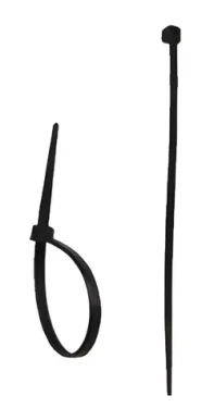 Dedra Sťahovacie pásky nylonové čierne 2,5x200 mm / Sťahovacia páska / 100 ks (11C25202)