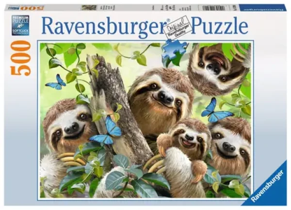 Ravensburger Lenochodovo selfie /500 dielikov/ od 12 rokov