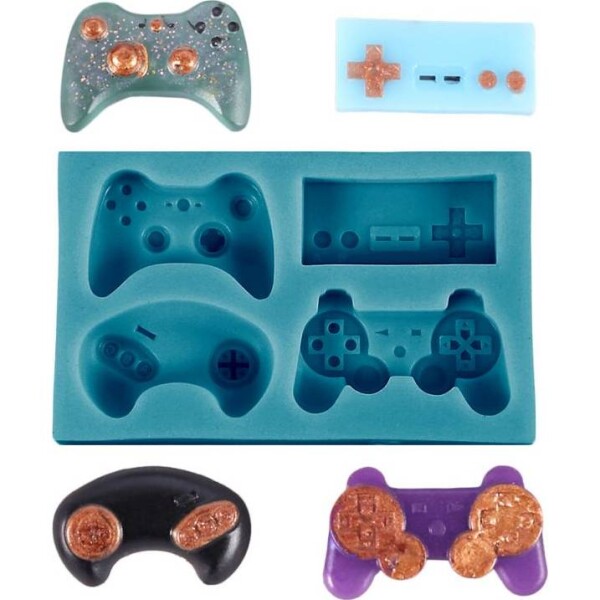 Silikónová forma gamer 10x6 cm - Cakesicq - Cakesicq