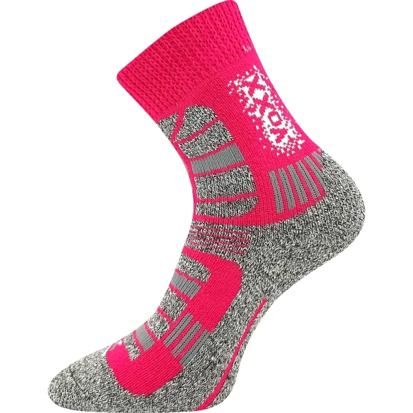 VOXX® Trakčné ponožky pre deti magenta 1 pár 25-29 119528
