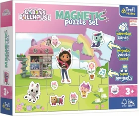 Trefl - Puzzle - Magnetická puzzle sada Gábinin kúzelný domček