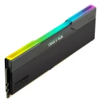 Klevv CRAS V RGB čierna / Pamäť RAM / DDR5 / 32GB (2x16GB) / 6400MHz / CL30 (KD5AGUA80-64B300G)