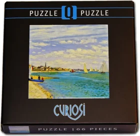 CURIOSI Štvorcové puzzle Q Art: Regata v Sainte-Adresse