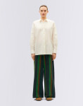 Thinking MU White Juana Blouse WHITE L