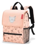 Školský batoh Reisenthel Backpack Kids Cats and dogs rose